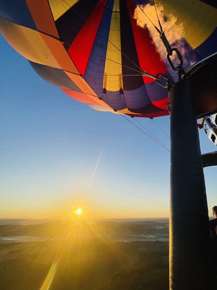 Hőlégballonozás a Balaton felett
